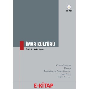 İmar Kültürü - Prof. Dr. Mete Tapan (E-Kitap / Web Tabanlı Elektronik Kitap)